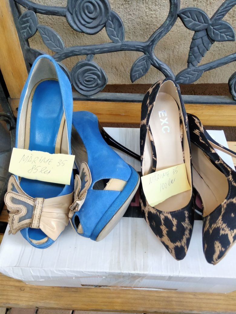 Pantofi de dama intre mărimile 34-36