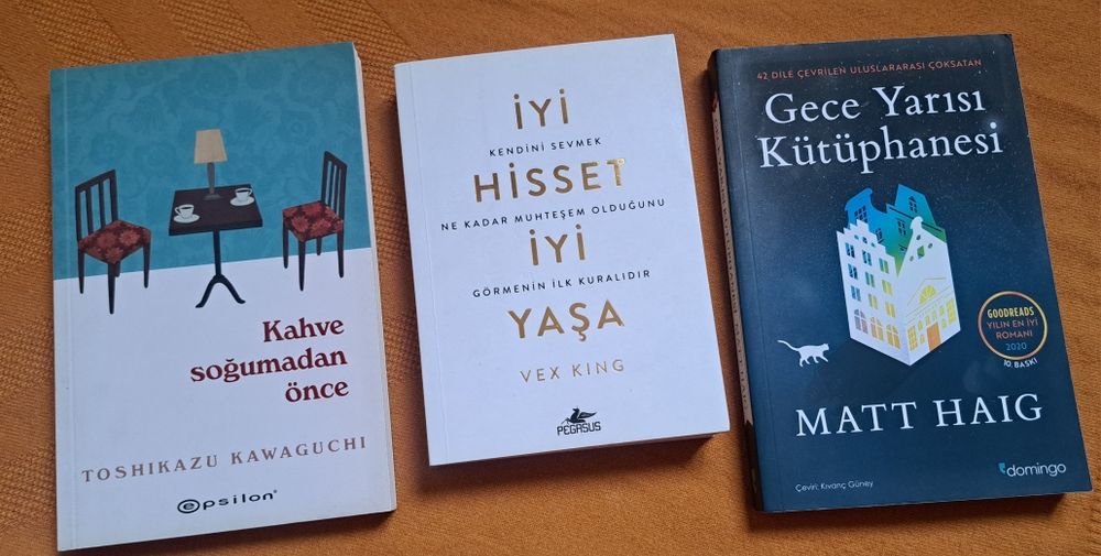 Turk tilidagi kitoblar sotiladi.
Türkçe kitaplar satılıktır.
Hepsi yen