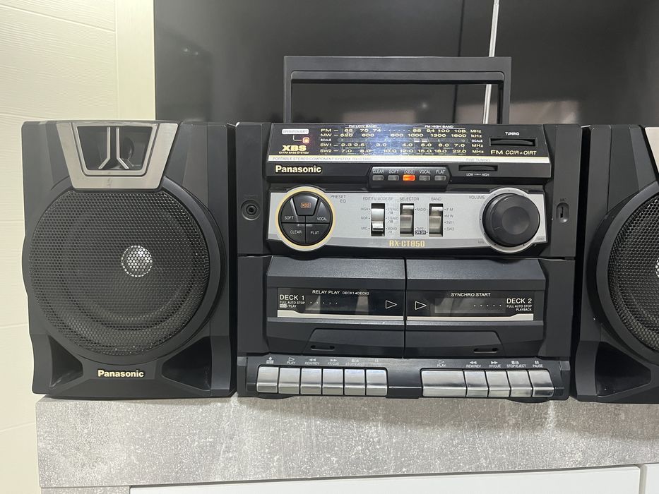 Vand radiocasetofon panasonic rx ct 850