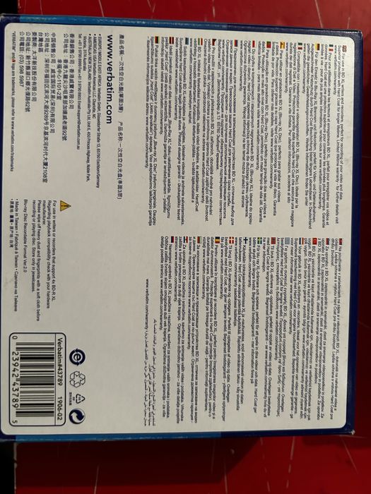 Verbatim bd-r xl blu-ray 100gb 4x