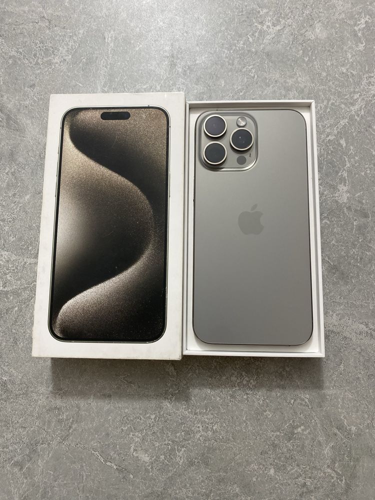 iPhone 15 Pro Max 256GB Natural Titanium