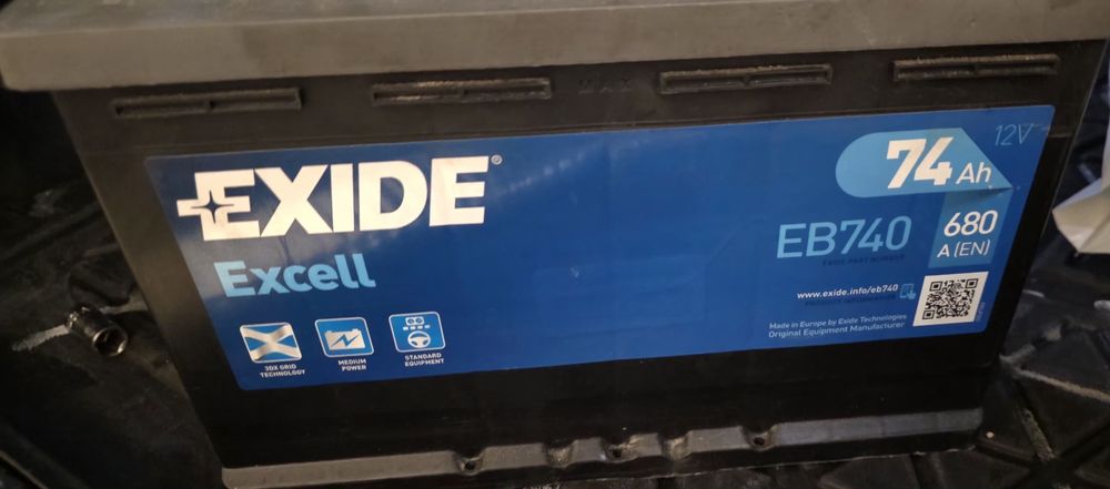 Акумолатор 74 Ah EXiDE!