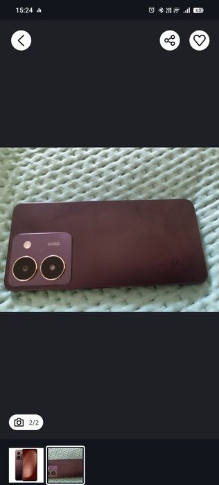 Продам Смартфон Vivo Y27s 8/128 Burgundy Black
