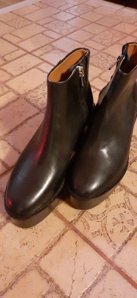 Botine Dama, piele 36