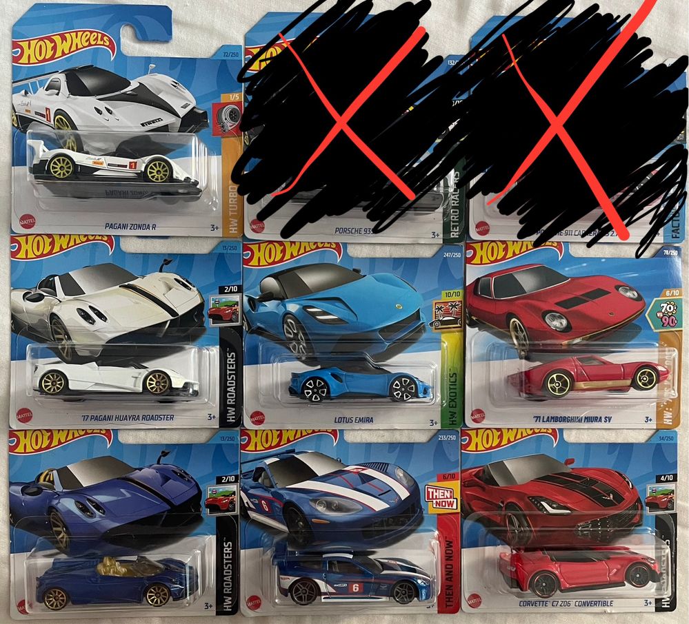 HotWheels колички
