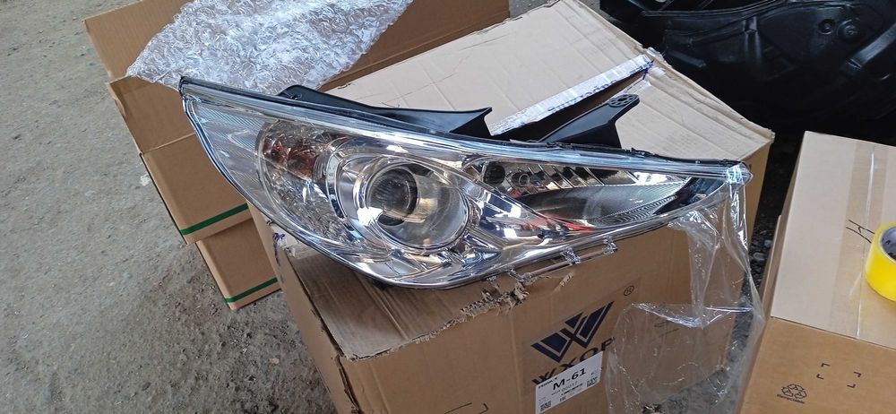 Фары Хюндай Соната  Hyundai Sonata новый дубликат Китай