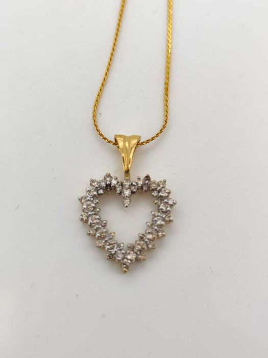 Pandativ aur 21k cu diamante 1.00ct