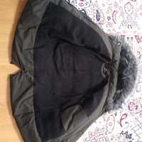 Куртка зимняя на мальчика 30 размер, рост от 118 до 128