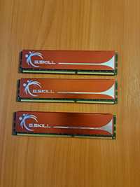 Оперативна памет RAM  3x2GB - 6GB DDR3 1600Mhz