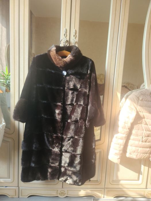 Шуба натуральная норка