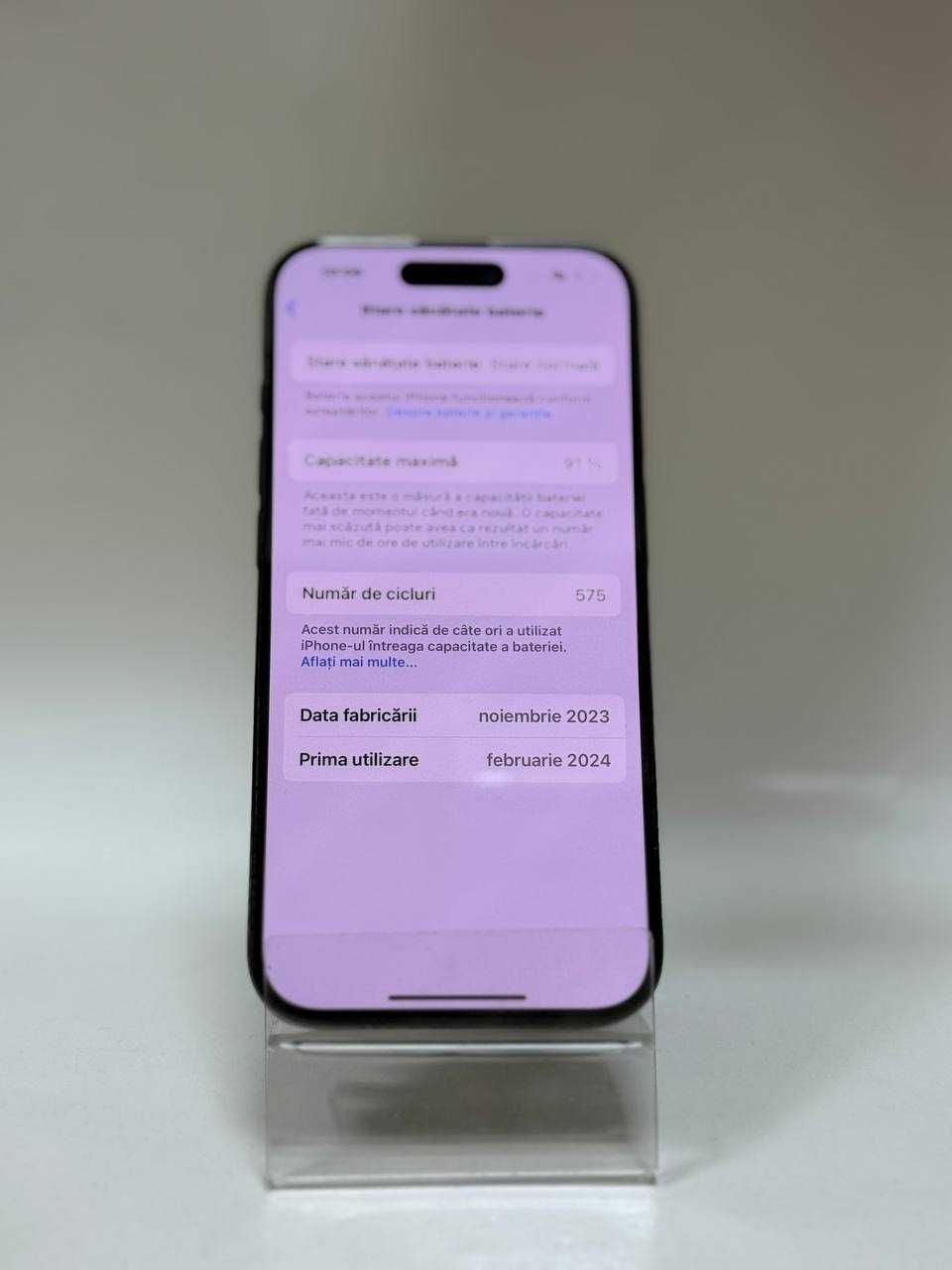 Telefon Apple Iphone 15 Pro 128 GB - Cod 95747