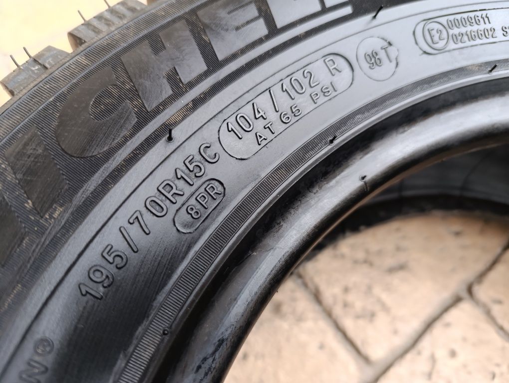 Michelin 195/70/15 C Agilis Alpine, dot 2024