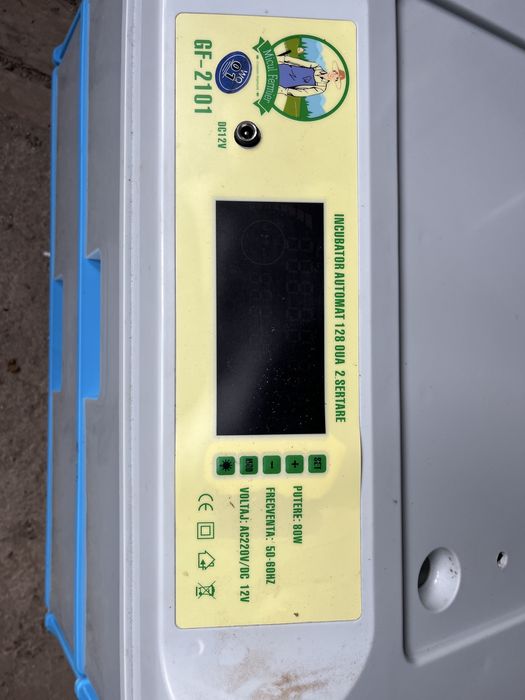 incubator 128 de oua 2 sertare