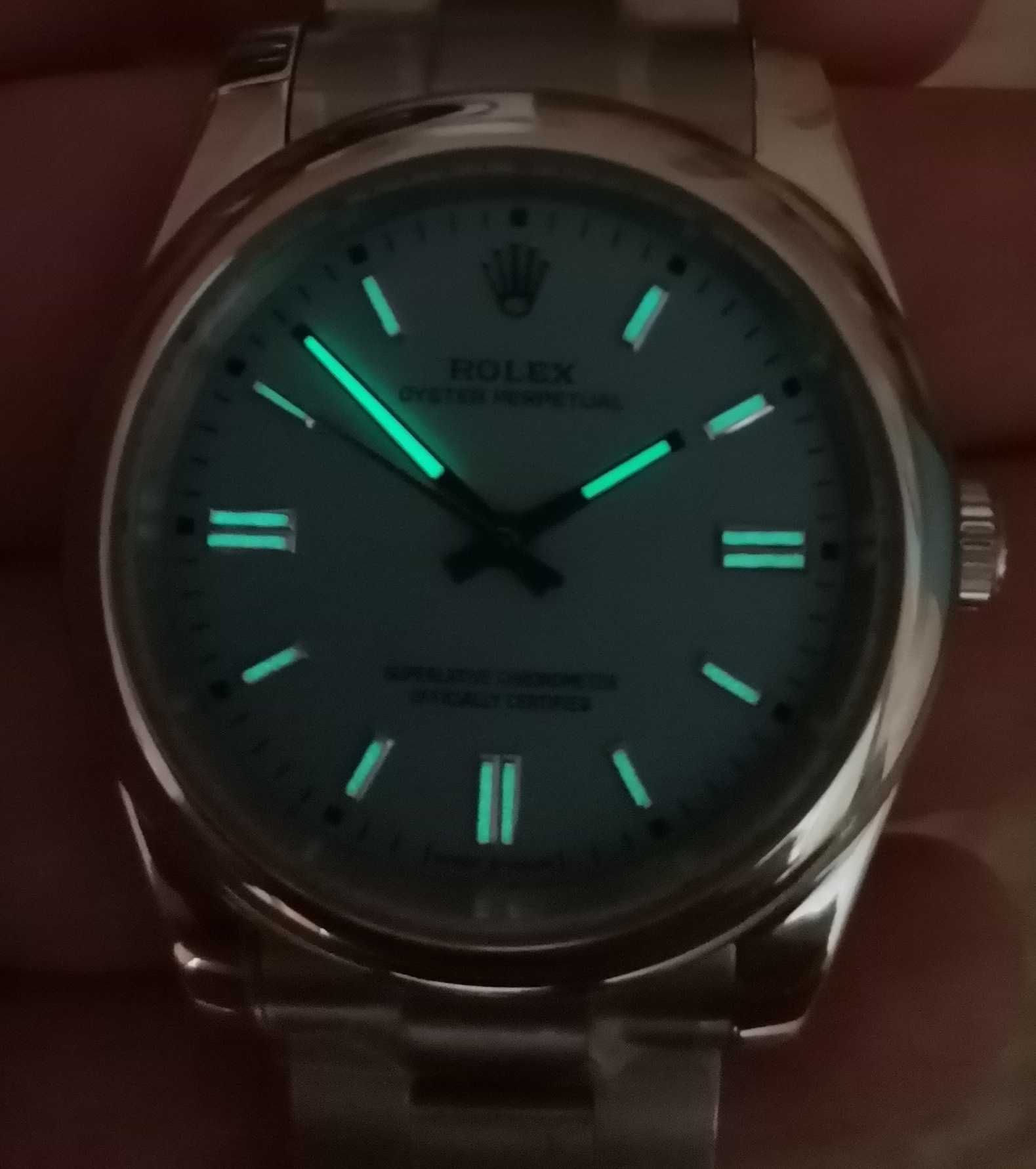 Rolex Oyster Perpetual 40 mm Automatic japonez Miyota 8215 Safir