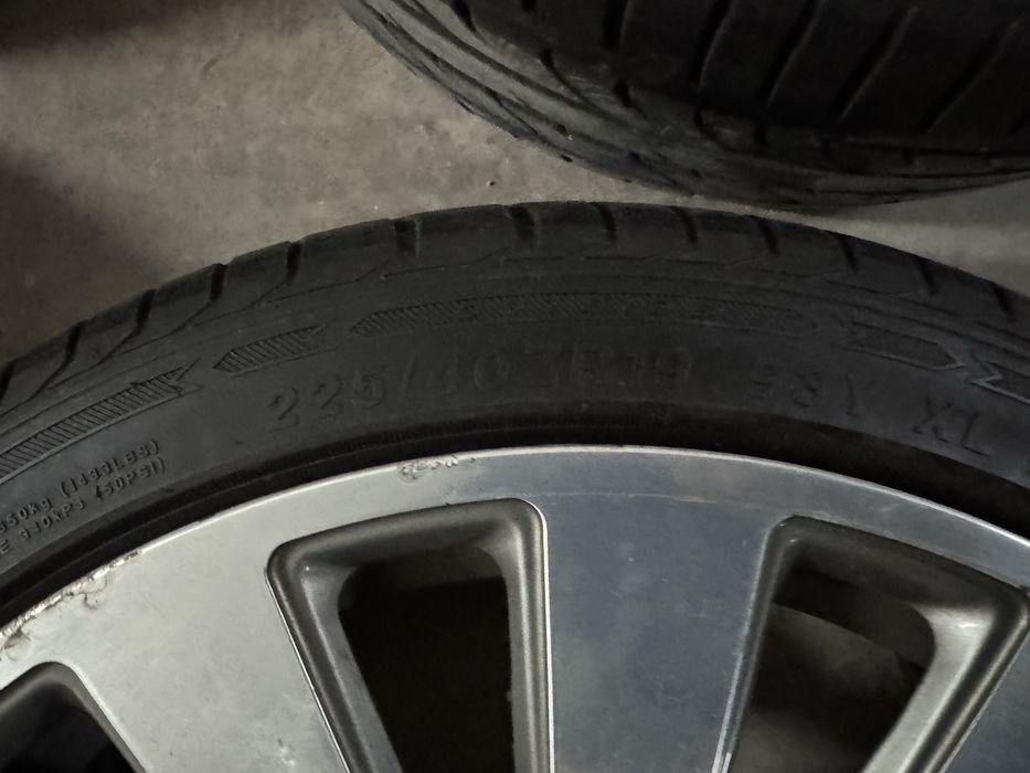 19" джанти с гуми 225/40/19   5x112