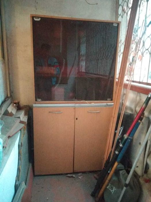 кухонный сервант с тумбой