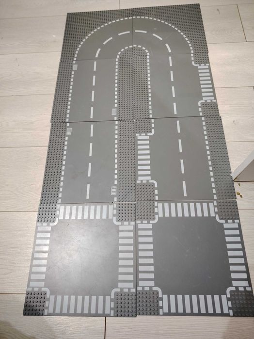 8 placi LEGO constructie drum/sosea - 150 lei