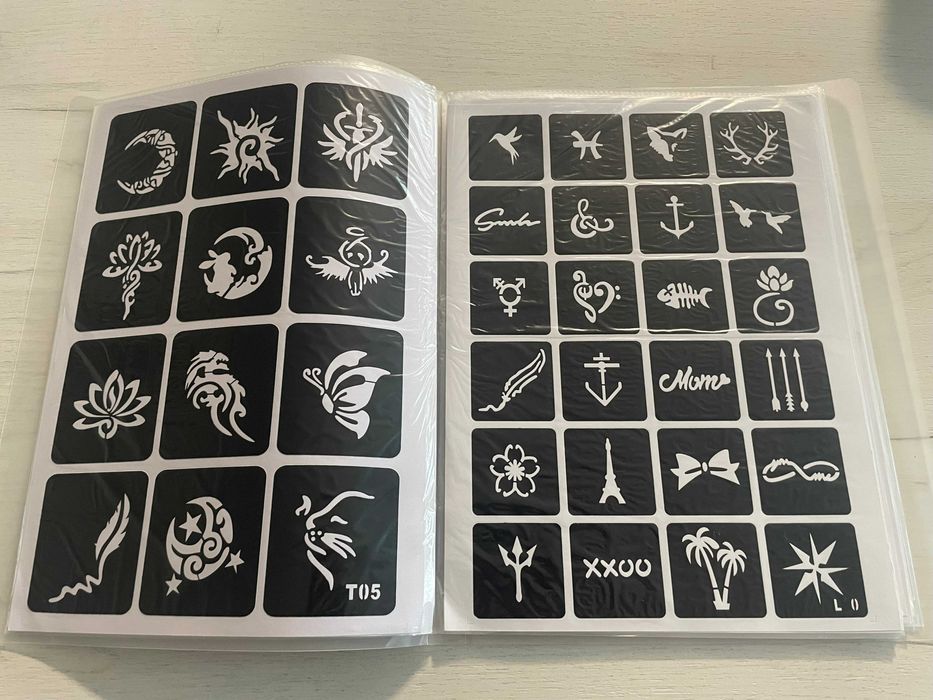 Шаблони за къна / татуировки