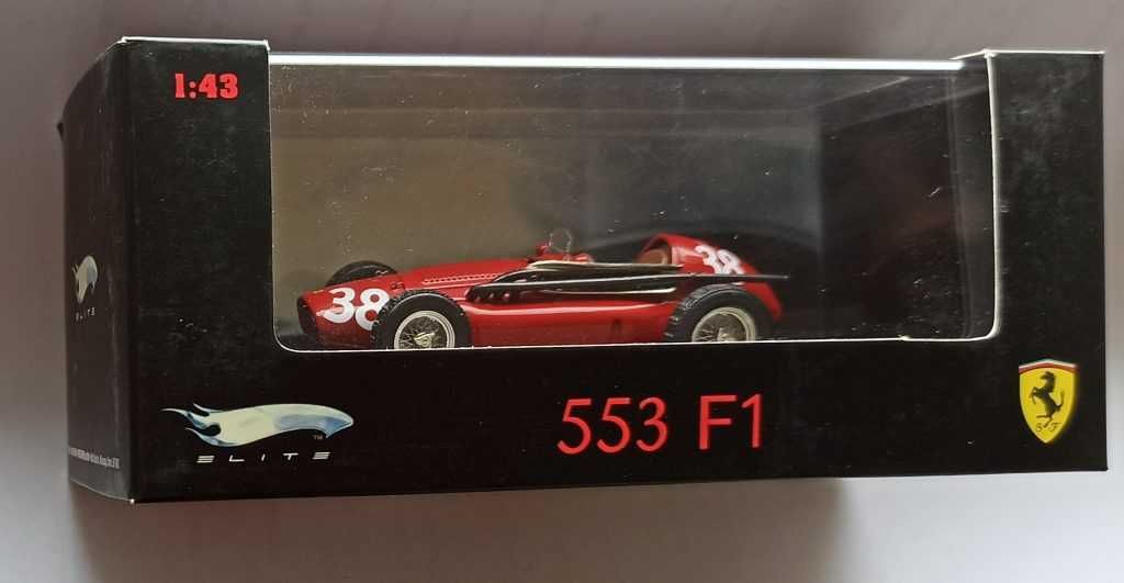 Macheta Ferrari 553 F1 Formula 1 1954 Hawthorn - Hot Wheels Elite 1/43