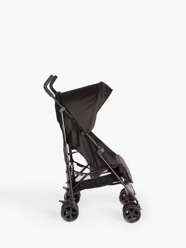 Cărucior de zi cu zi, negru John Lewis