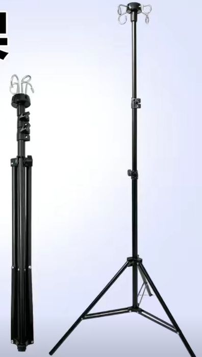 Переносная складная стойка для капельницы