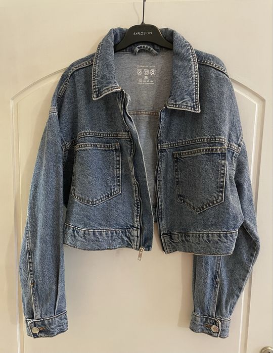 Късо дънково яке