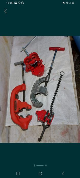 Ridgid  44 S tăiat țeavă  menghina lanț