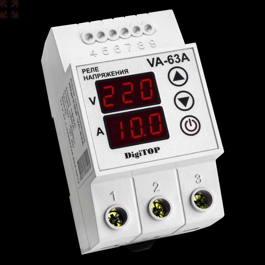 Реле напряжения VA-63A Digi Top