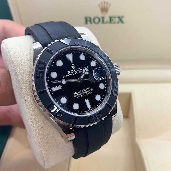 Rolex yacht-master 42mm silver