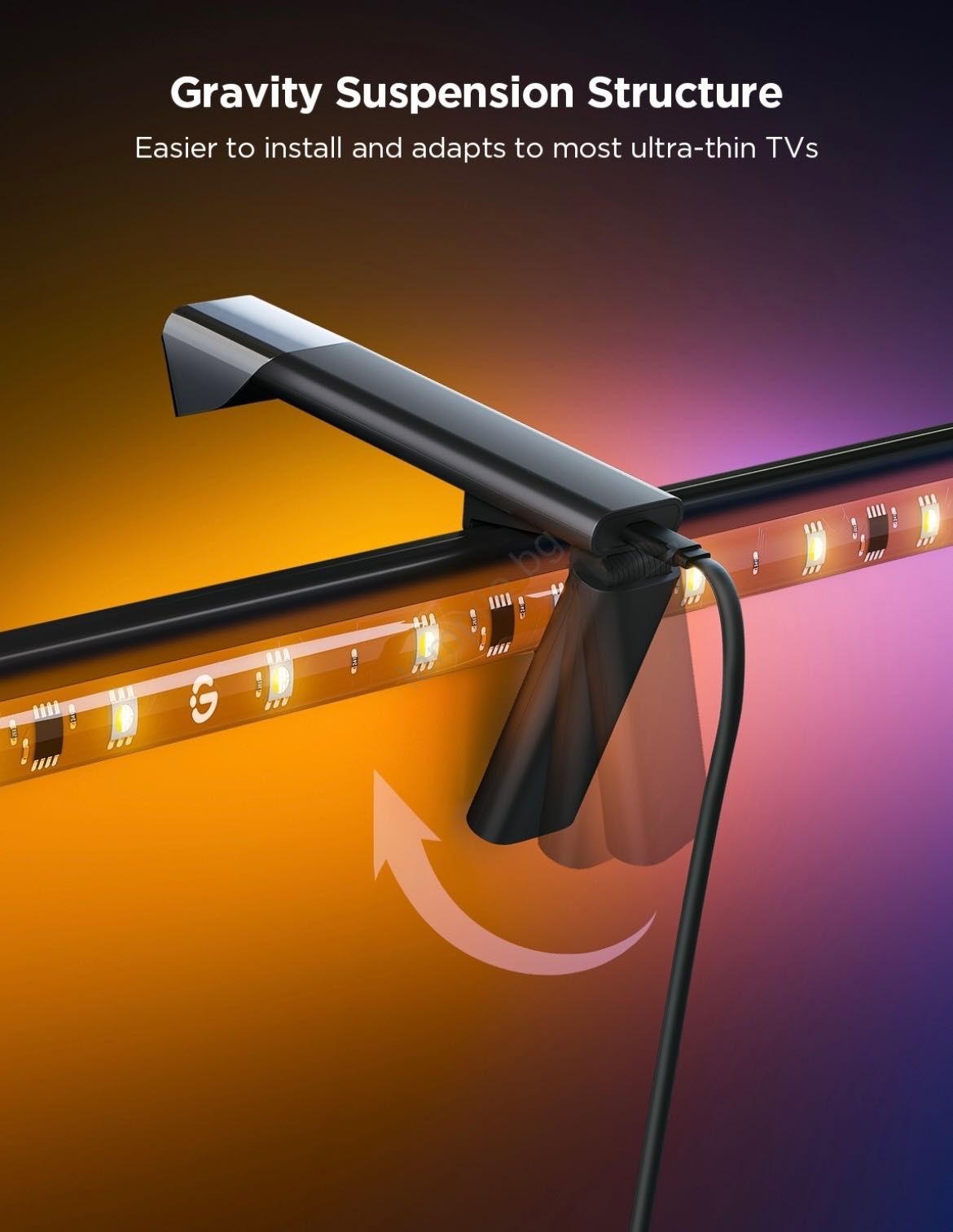Govee TV Backlight 3 Lite TV 55-65" SMART Студийни светлини