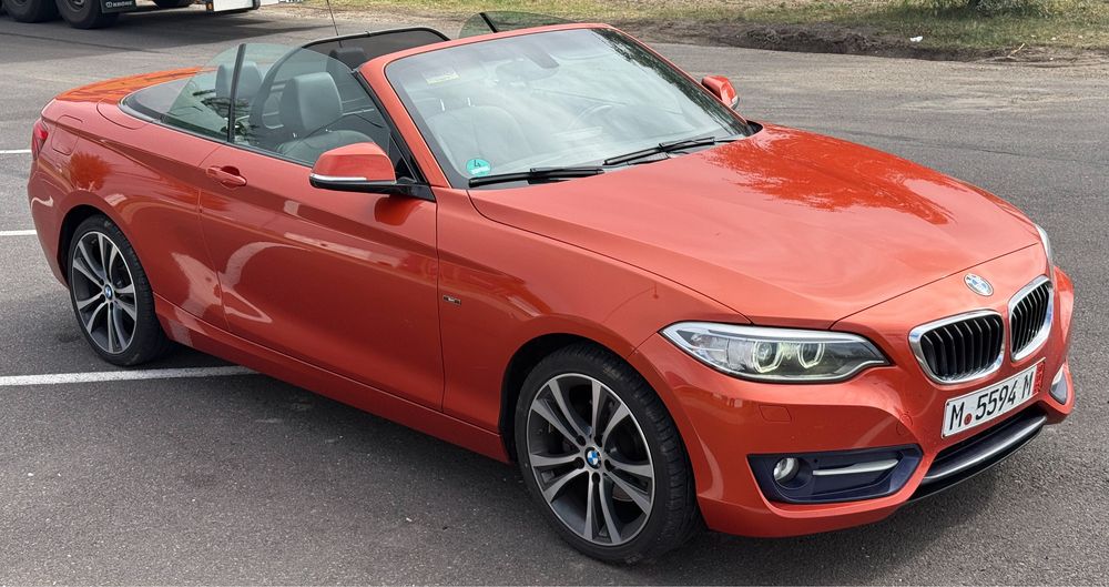 BMW Seria 2 F23 cabrio 220d 190 CP Euro6 B47 Automat Xenon Piele Jante
