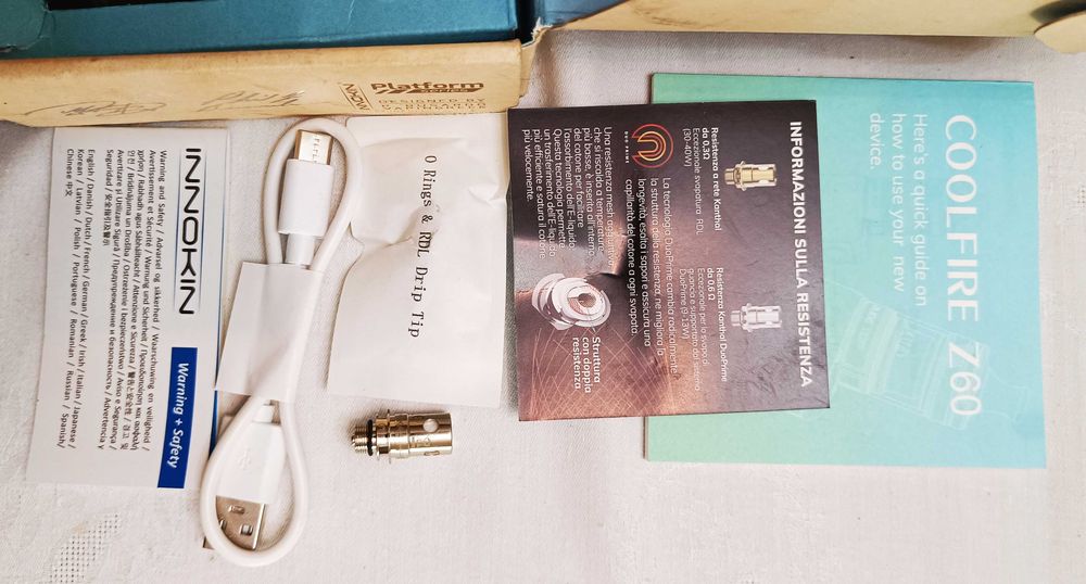 Mod Coolfire z60 vape Zlide top