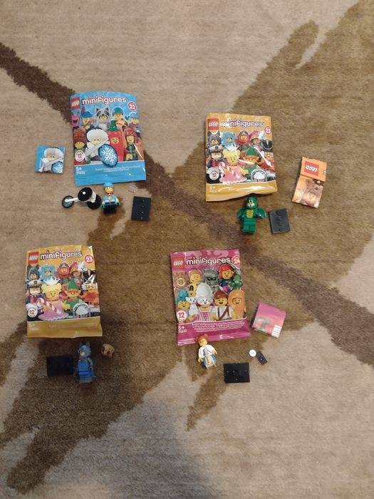 Lego minifigurine seria 71050 noi,; seriile 22,23,24,25, 26,27,Ninjago