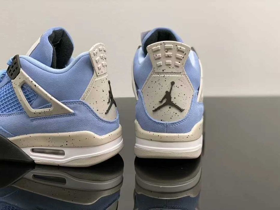 !LIVRARE 4.99 LEI! NIKE Air Jordan4 University Blue Ediție Limtata