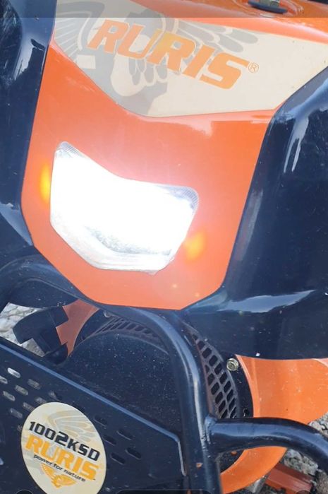 Motocultor Ruris 1002 kds Diesel cu remorca