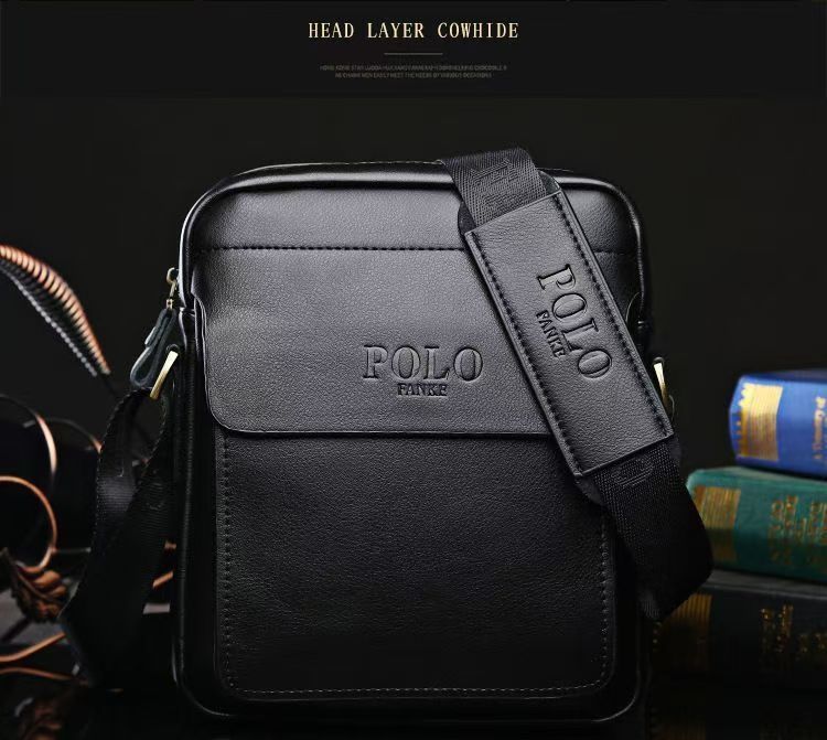 Мужская сумка барсетка кожанная черная через плечо мужской кожанный