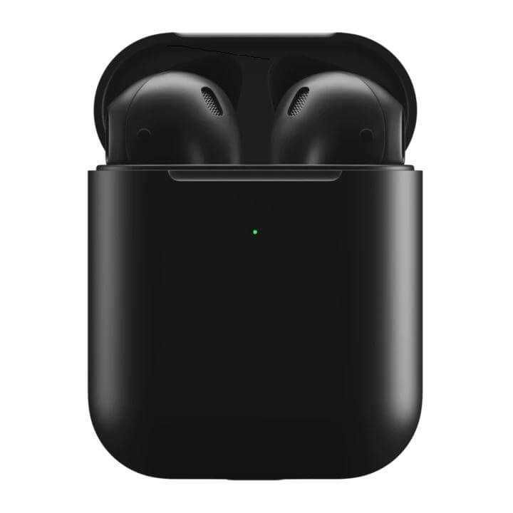 +ДОСТАВКА AirPods 2/2 black matte (qora matoviy) Dubai Lux