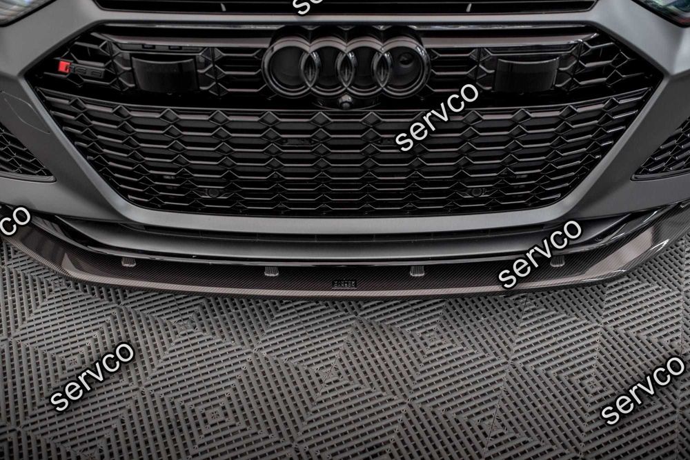 Prelungire bara fata Audi RS6 C8 RS7 C8 2019- v14 Maxton Design Carbon