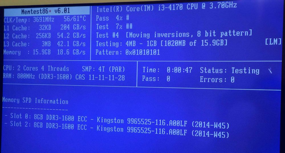 memorie DDR3 kit 16GB ECC 2x8GB HP gen G8 PC3-12800E kingston samsung