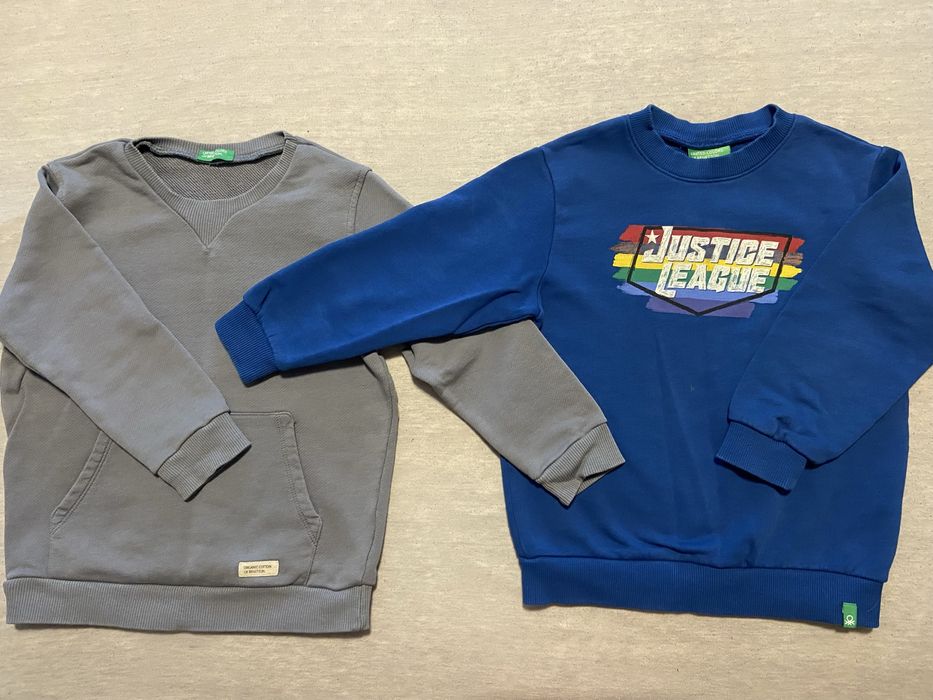 Блузи Benetton 116 размер + яке 122