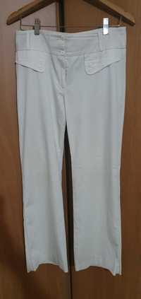 Белые широкие брюки