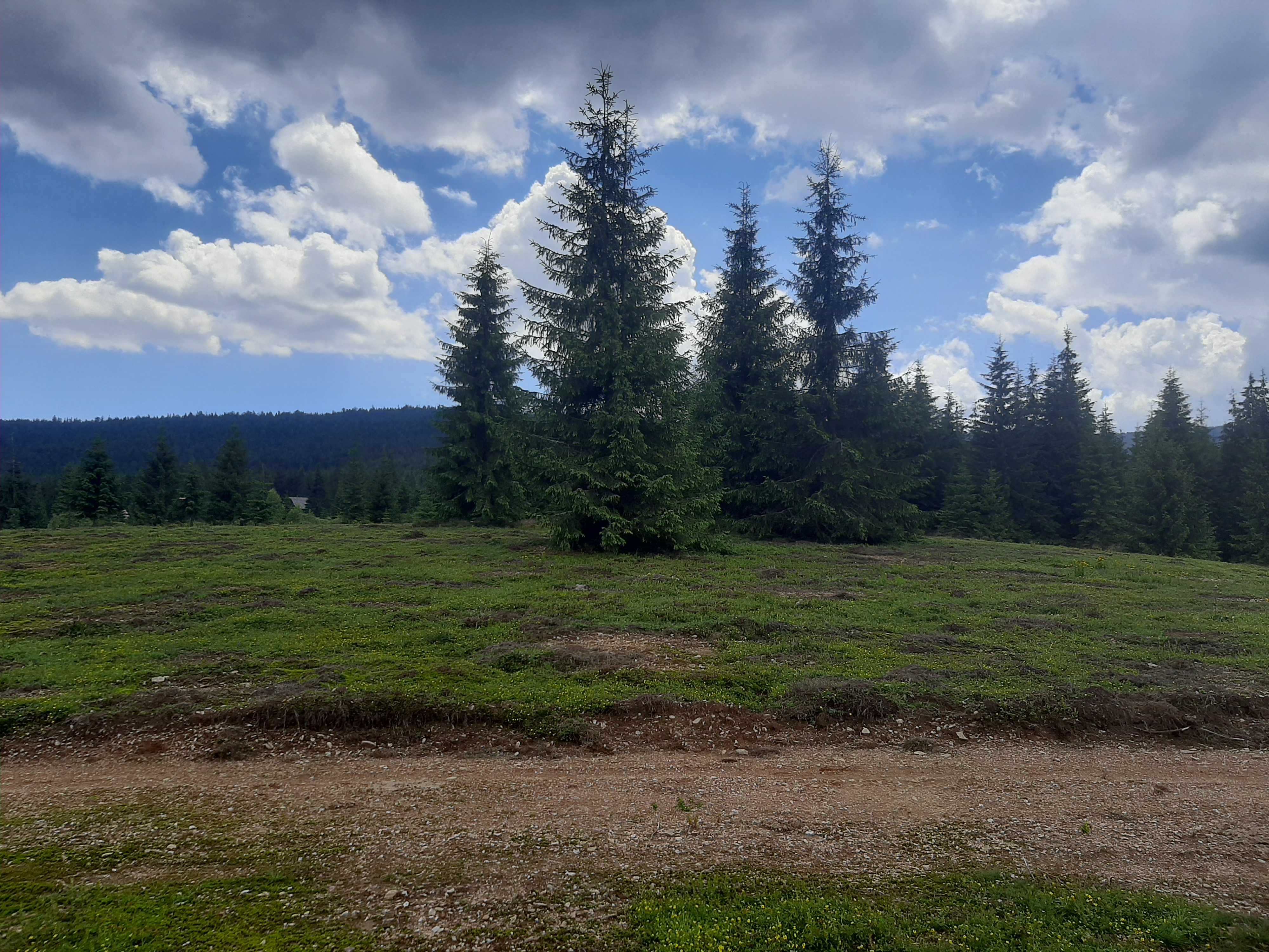 Teren Smida  cu panorama