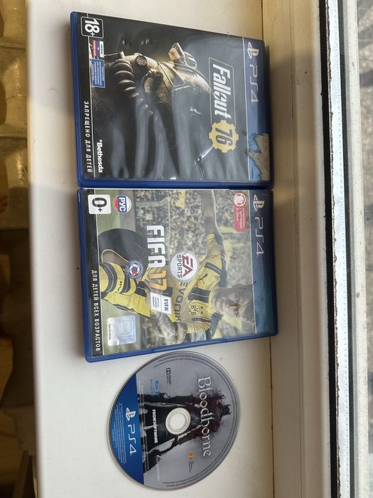 Продаю игры на дисках для PlayStation 4