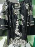 rochie seară negru cu argintiu
