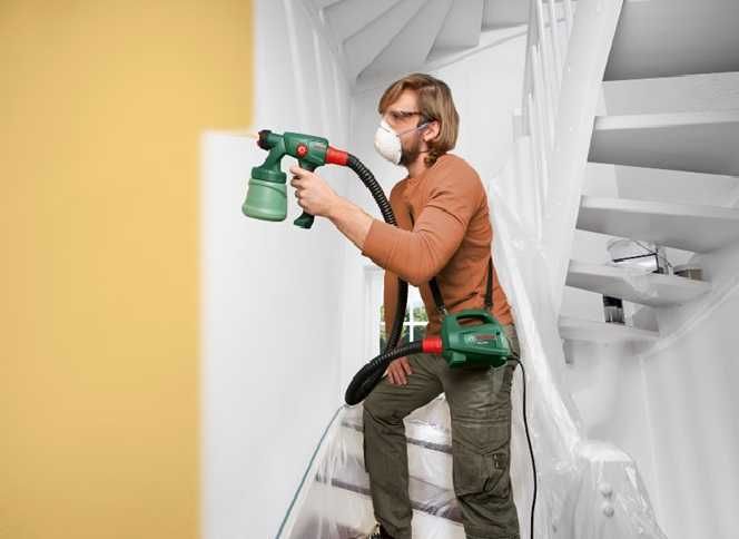 Pistol de vopsit Bosch PFS 2000, 440 W, 800 ml