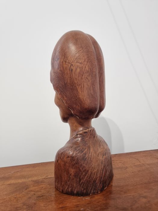 Sculptura in lemn / bust african