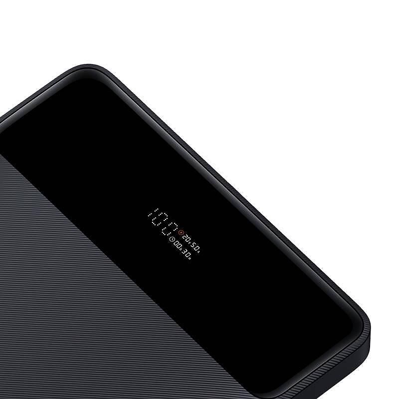 Baseus - power bank blade (ppbl000201) - 2xusb, 2xusb-c, 20000mah, wit