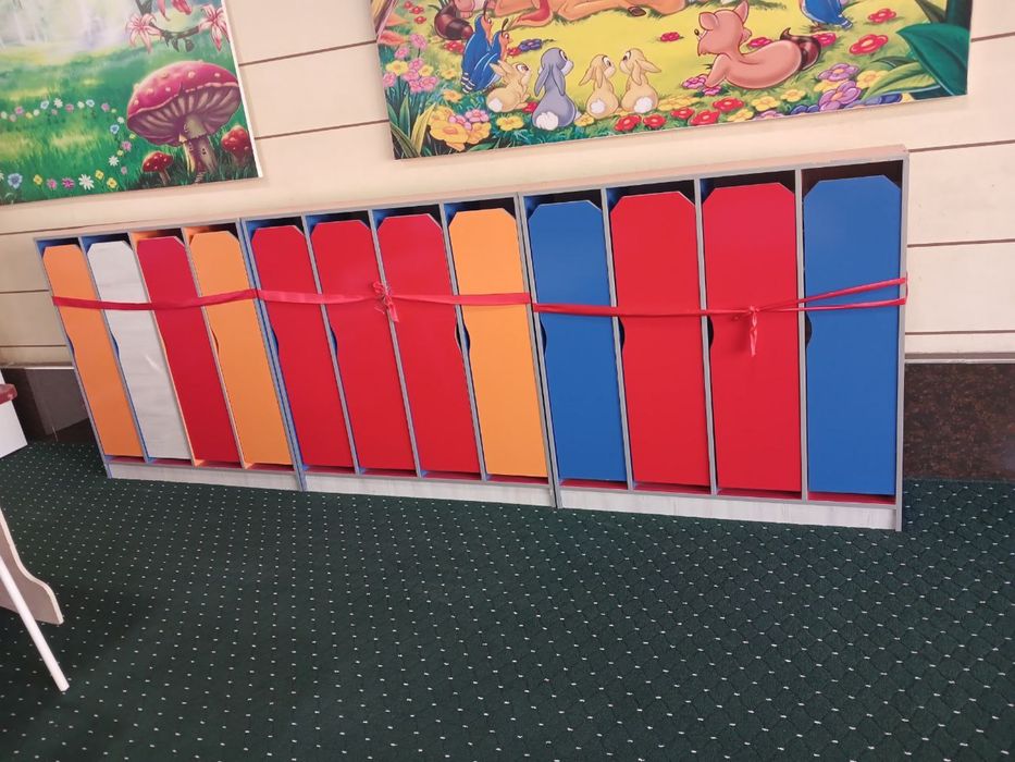 Bolalar bogchasi uchun mebellar toplami. Мебель для детского сада.