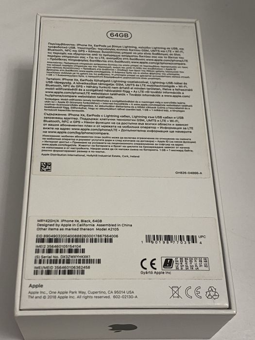 Iphone XR 64 Gb black