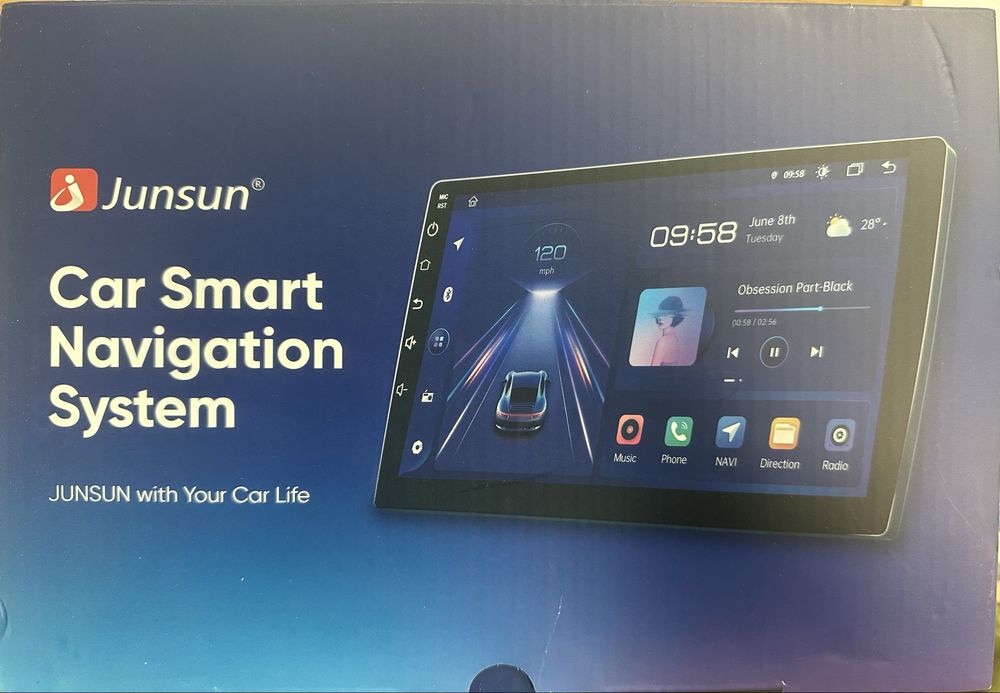 Android навигация Junsun V1 Plus за Toyota Yaris 2005-2012